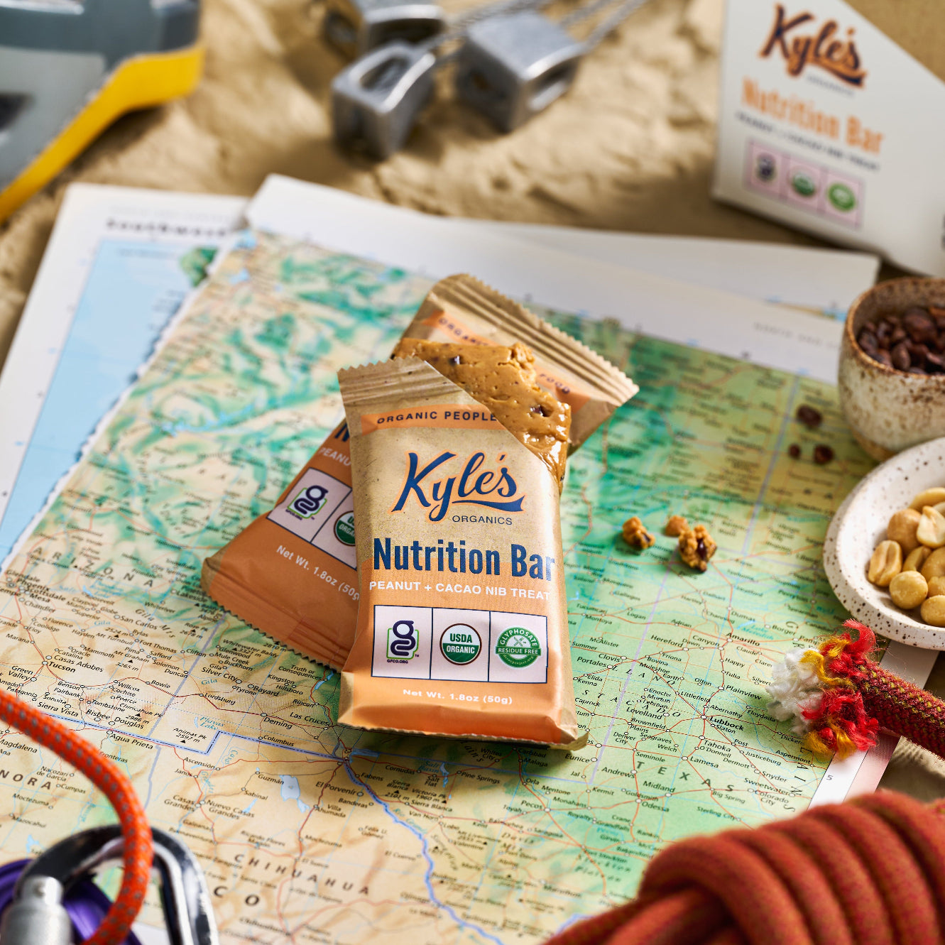 Kyle's Organics Peanut+Cacao Nib Treat