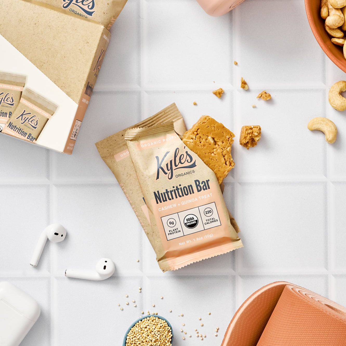 Cashew + Quinoa Treat