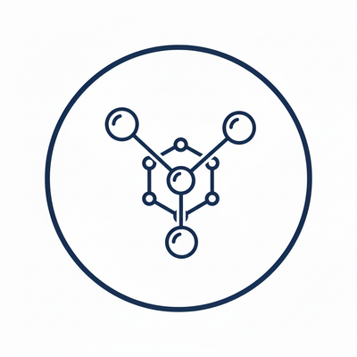 make the molecule part of the icon a slightly different shape